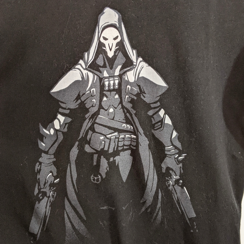 Overwatch Reaper Unisex T L Death Walks Among You